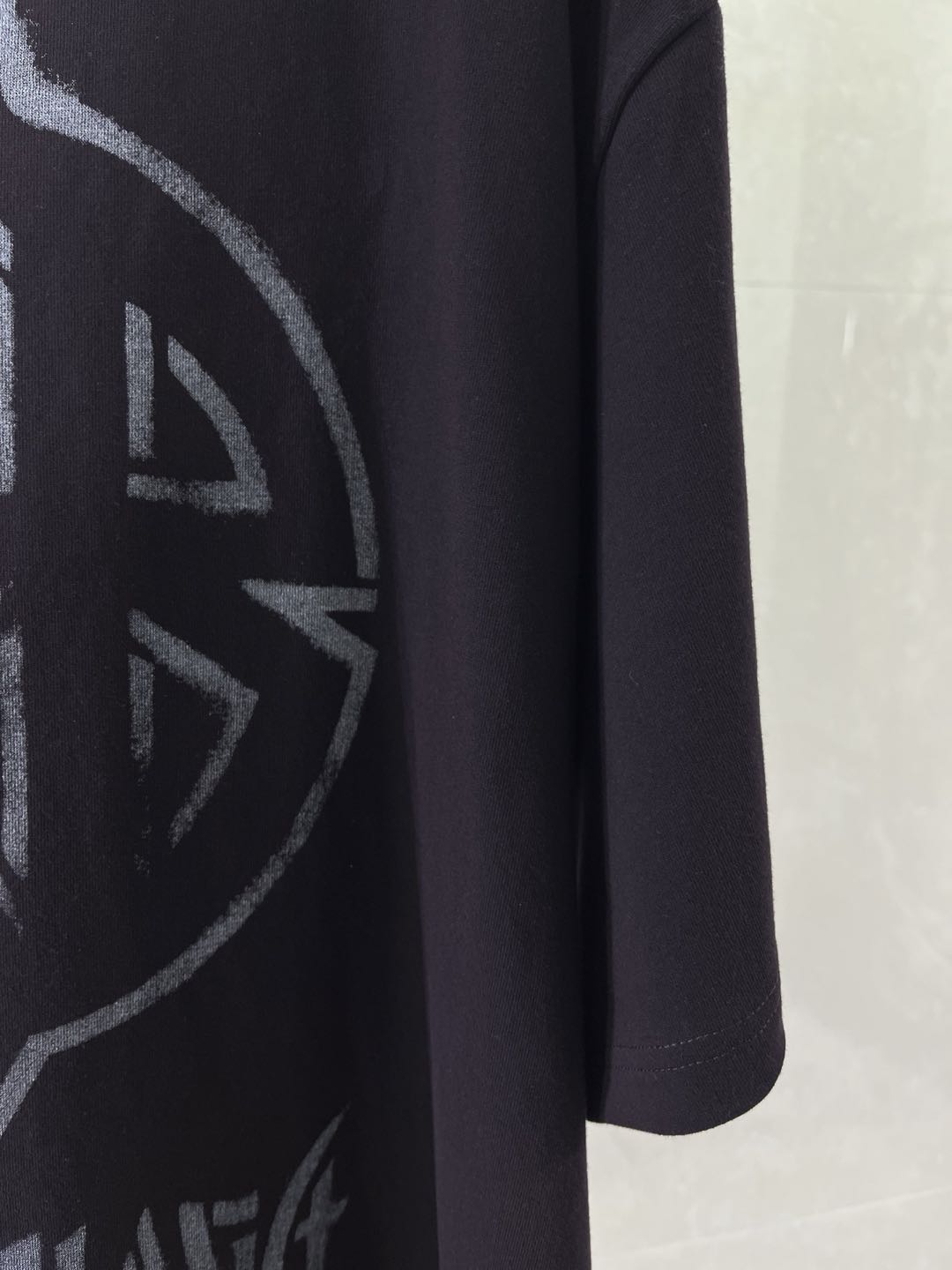 BALENCIAGA Dup Metal BB Stencil T-Shirt