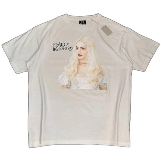 SAINT M×××××× x Disney Alice in Wonderland T-Shirt White