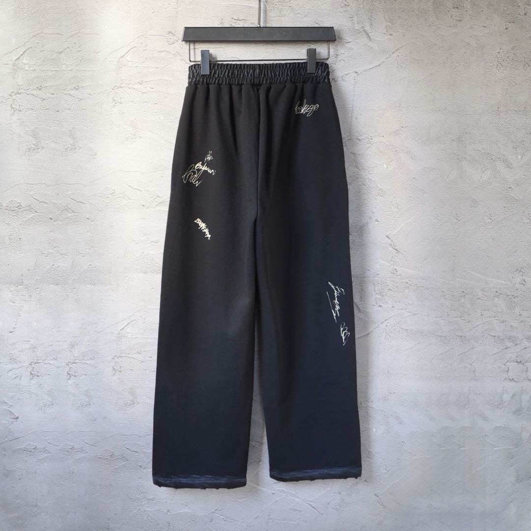 Balenciaga Men's Banana Baggy Pants