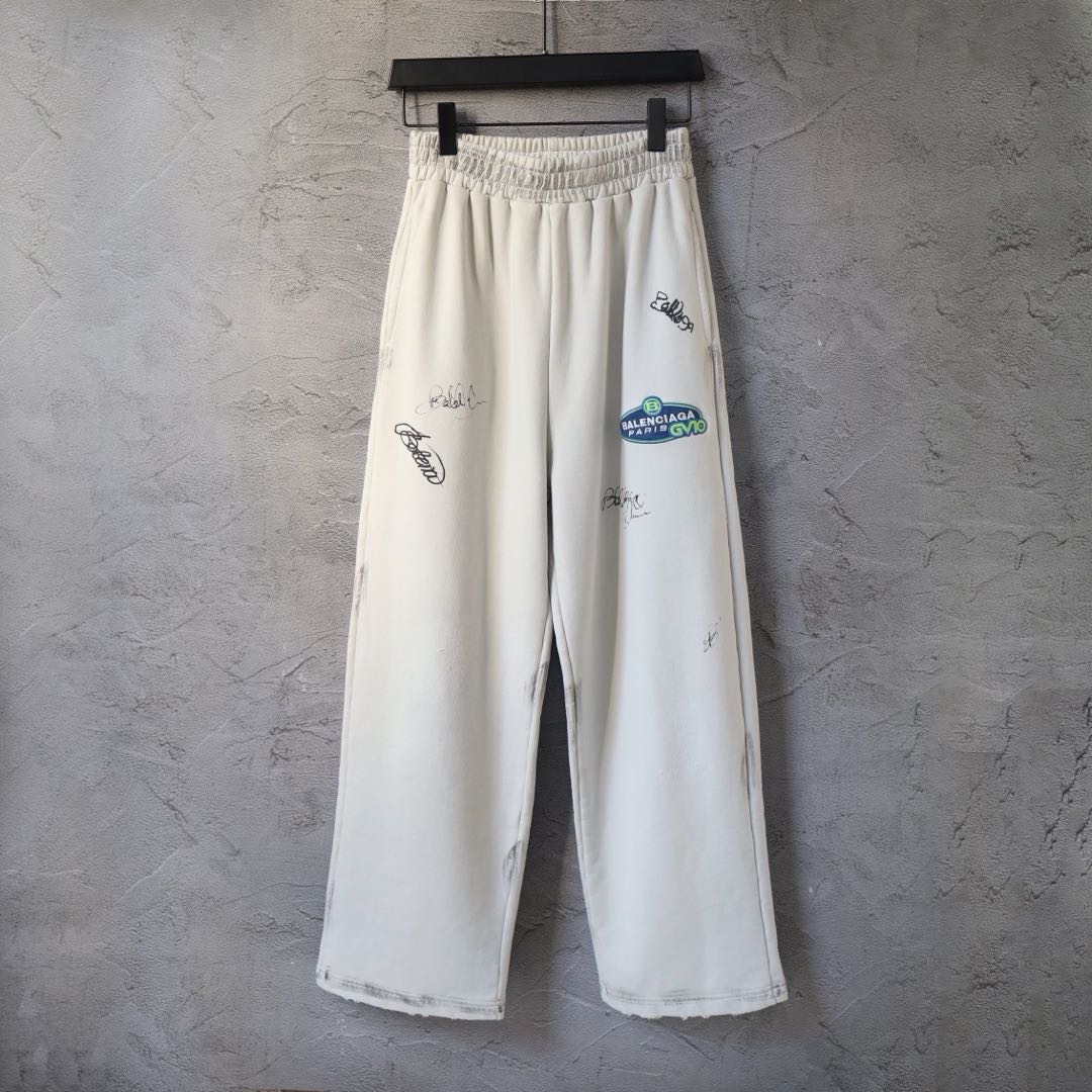 Balenciaga Men's Banana Baggy Pants