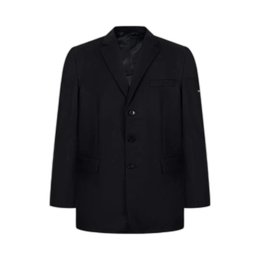 Balenciaga Men's Washed Jacket in Black