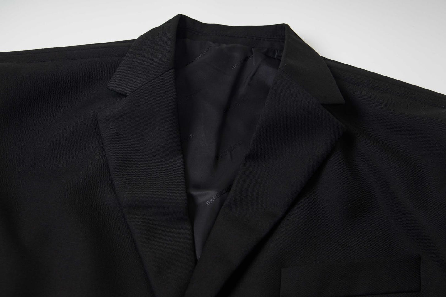 Balenciaga Men's Washed Jacket in Black