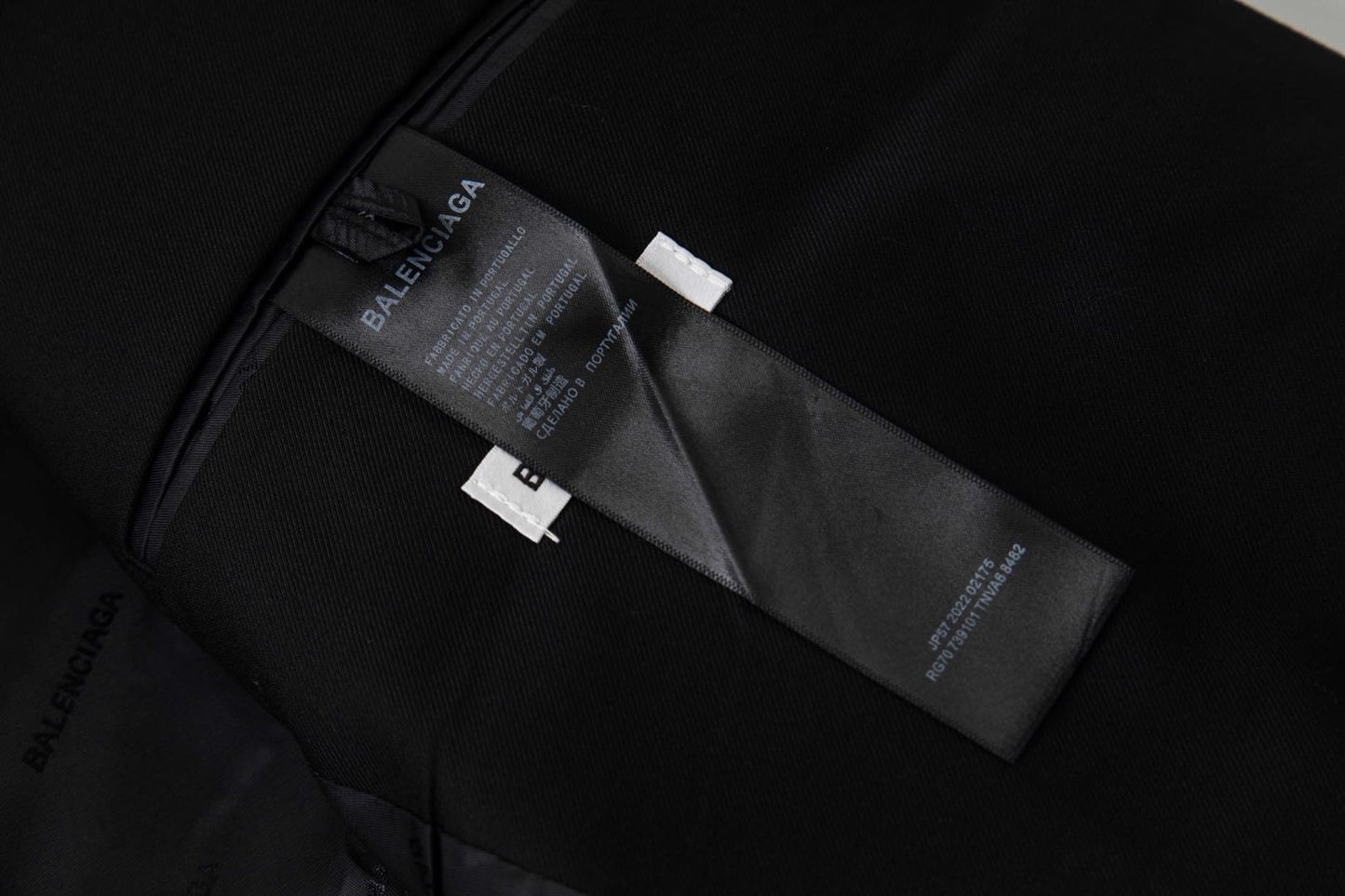Balenciaga Men's Washed Jacket in Black