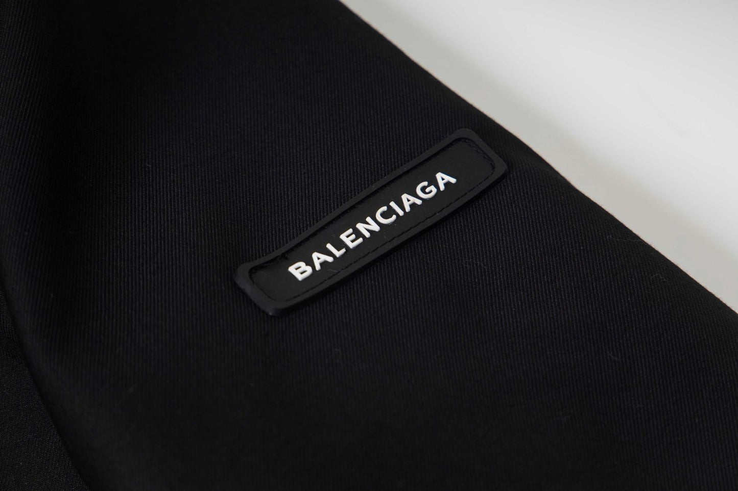 Balenciaga Men's Washed Jacket in Black