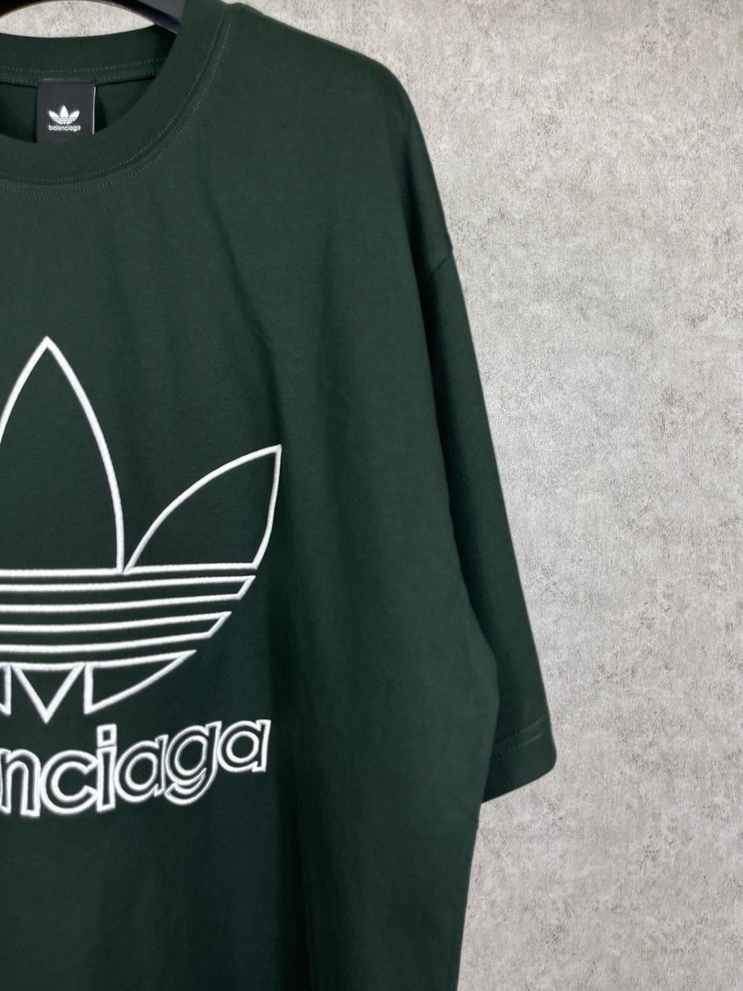 Balenciaga 24ss clover joint embroidery T-shirt