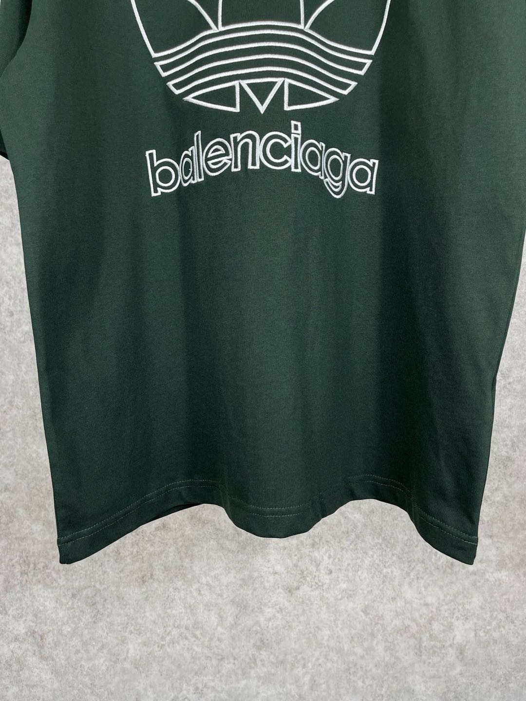 Balenciaga 24ss clover joint embroidery T-shirt