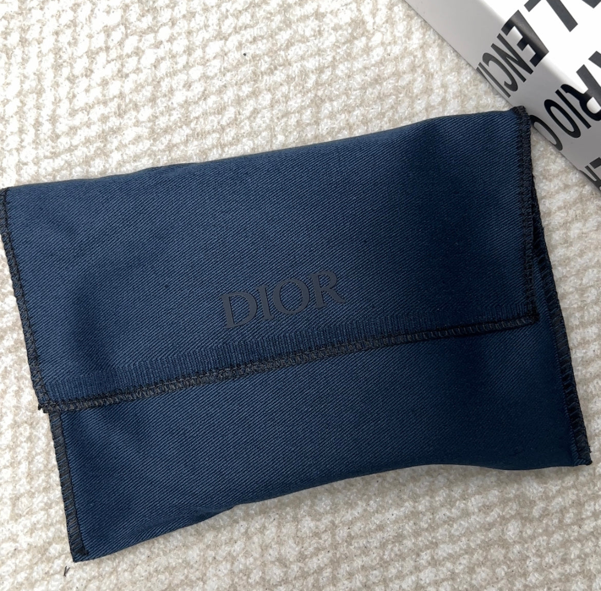 DIOR Logo folding wallet