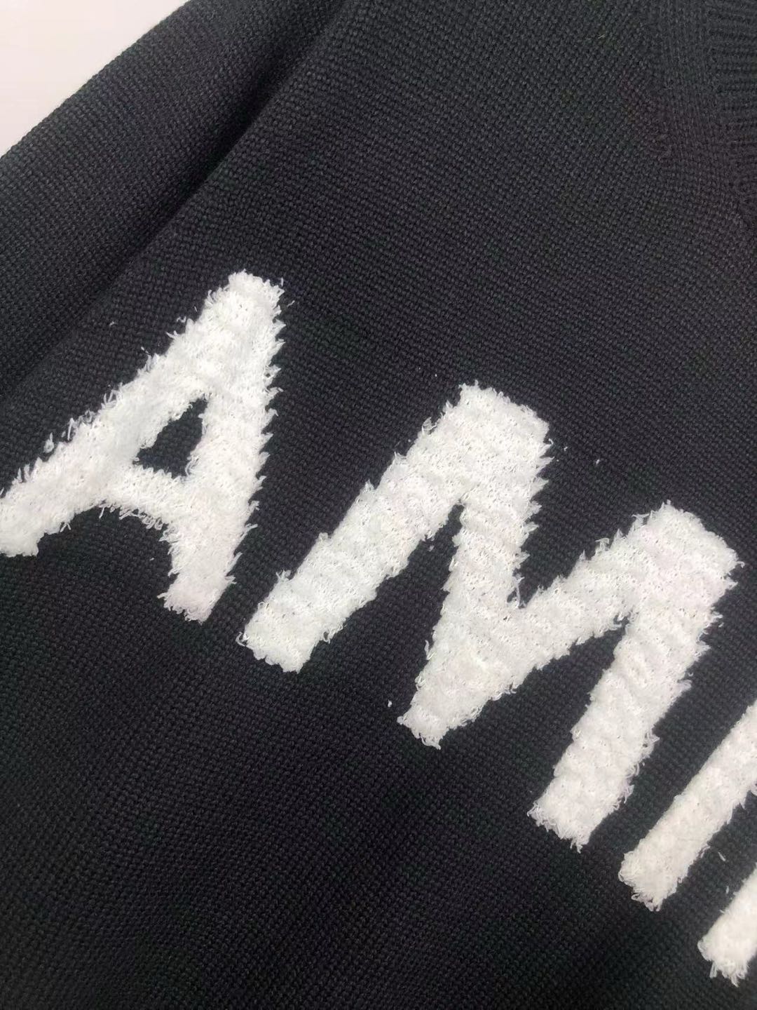 Amiri Destroyed effect sweater