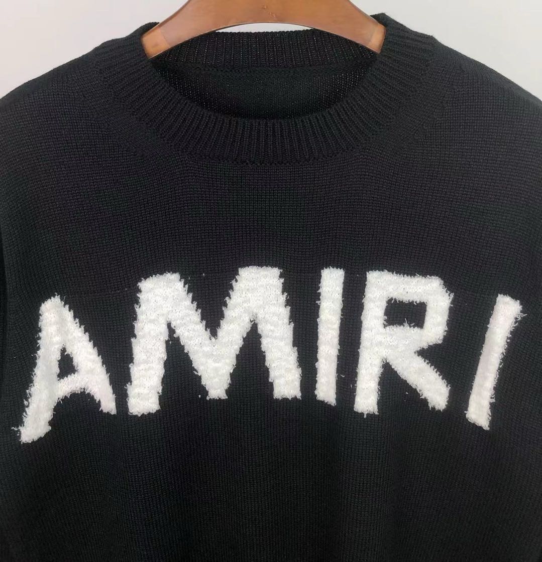 Amiri Destroyed effect sweater