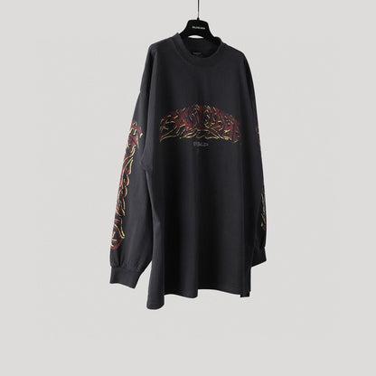 Balenciaga SS23 letter print sweatshirt