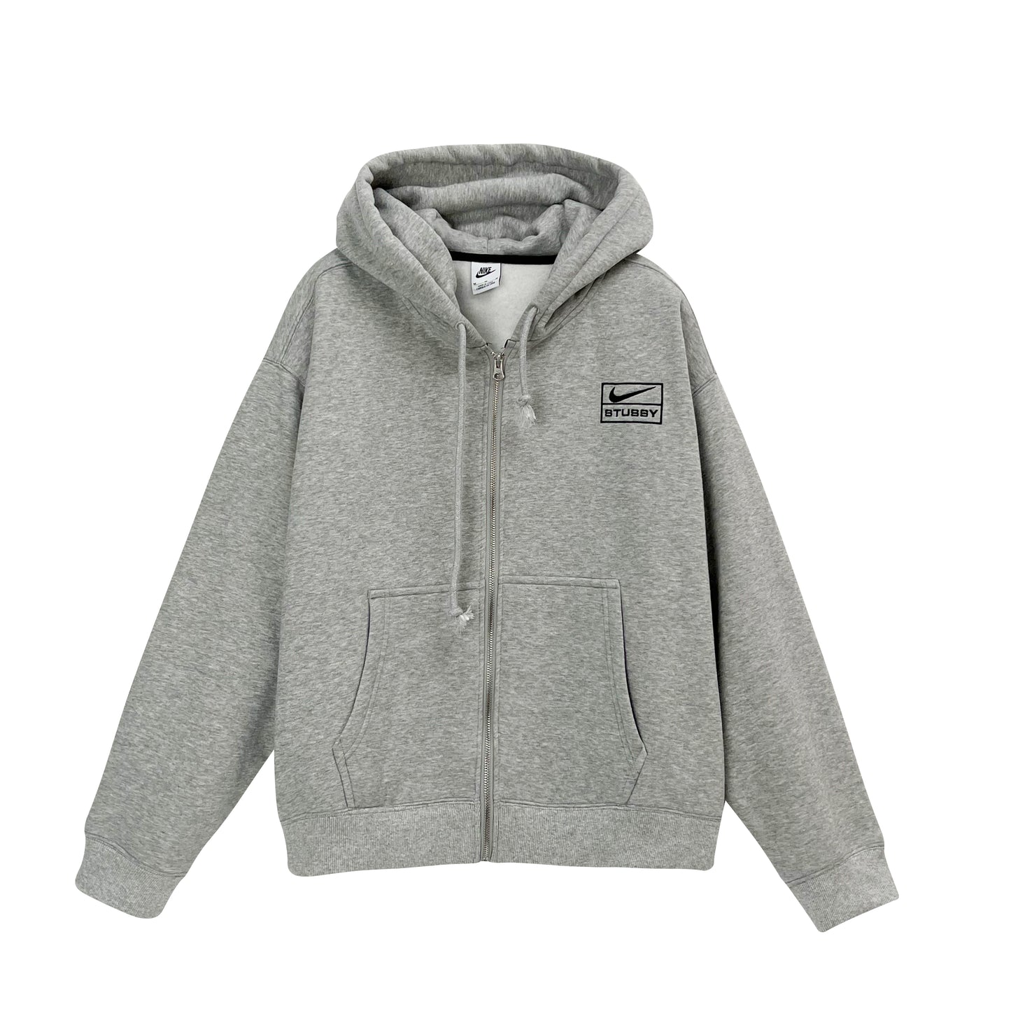Nike x Stussy Washed Fleece Hoodie "Black"
