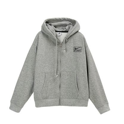 Nike x Stussy Washed Fleece Hoodie "Black"