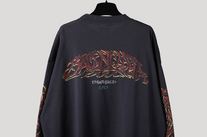 Balenciaga SS23 letter print sweatshirt