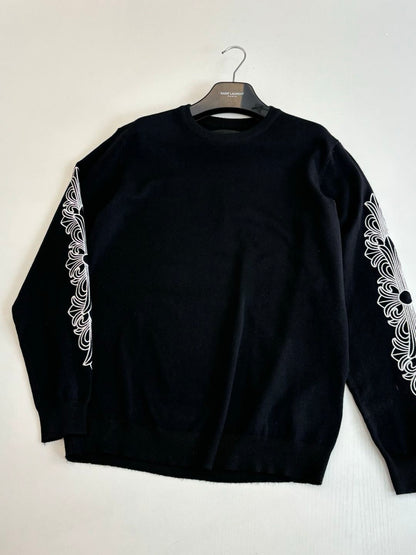 Chrome Hearts Embroidered Crew Neck Sweater