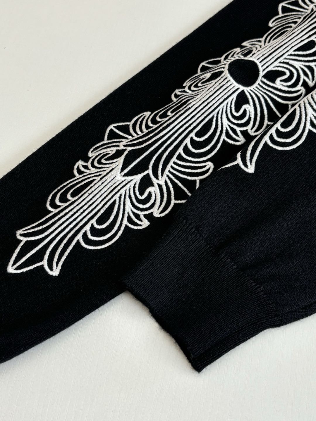 Chrome Hearts Embroidered Crew Neck Sweater