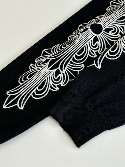 Chrome Hearts Embroidered Crew Neck Sweater