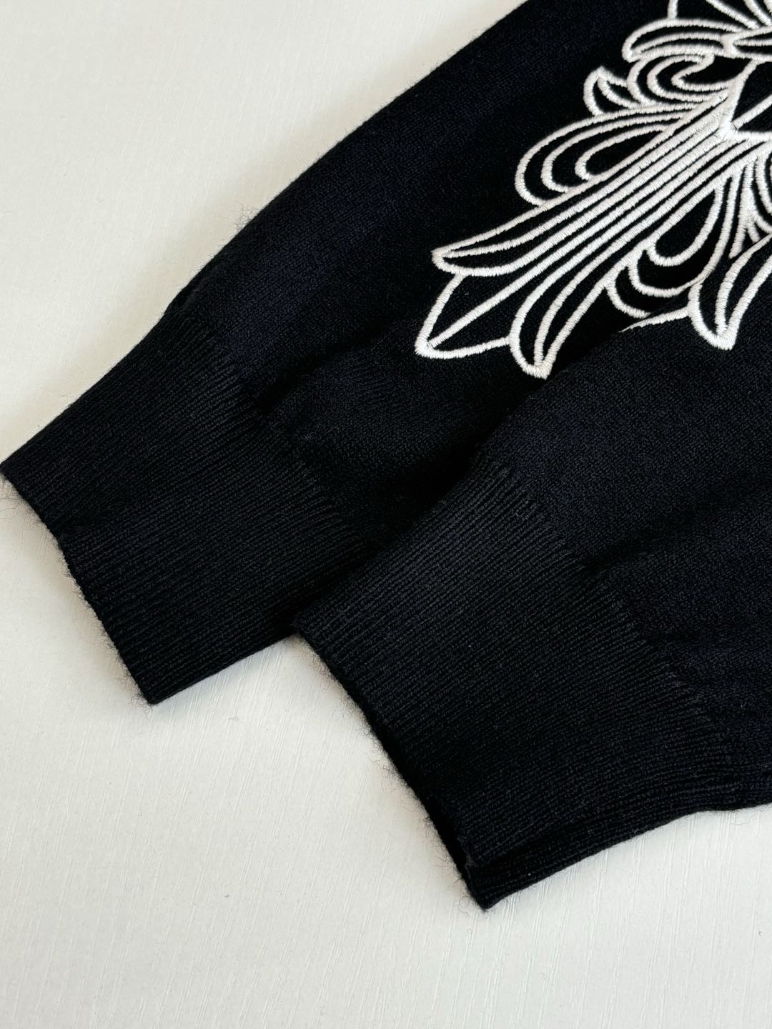 Chrome Hearts Embroidered Crew Neck Sweater