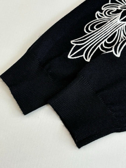 Chrome Hearts Embroidered Crew Neck Sweater