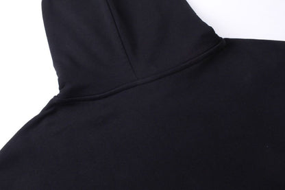 Balenciaga x adidas Logo Oversized Hoodie 'Black White'