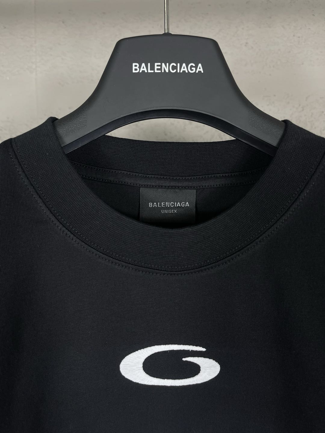 BALENCIAGA Men's Basketball Series Oversized T-Shirt "black"