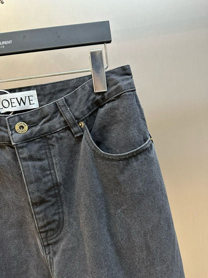 LOEWE Button Flight Jeans Loose Fit Jeans