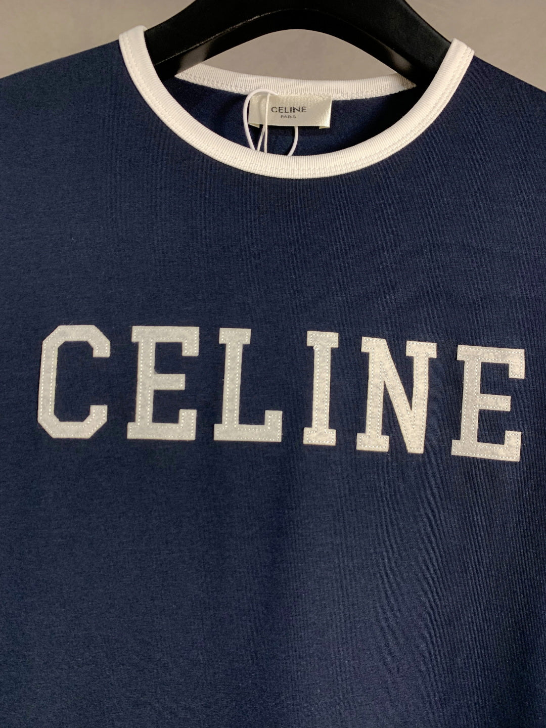 CELINE cotton jersey regular fit T-shirt