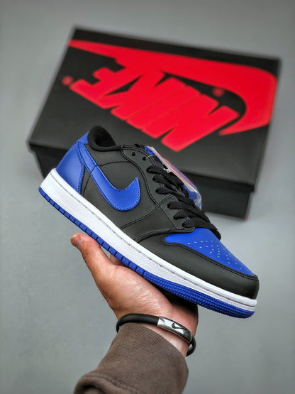 Nike Air Jordan 1 Low '85 "Black and Royal Blue"