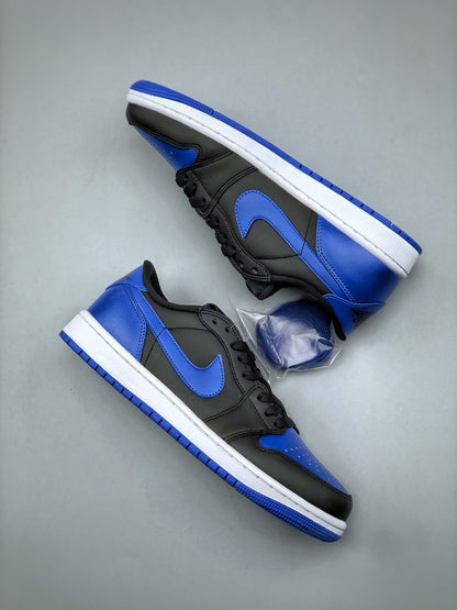 Nike Air Jordan 1 Low '85 "Black and Royal Blue"