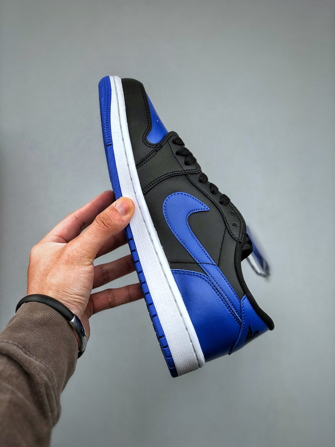 Nike Air Jordan 1 Low '85 "Black and Royal Blue"