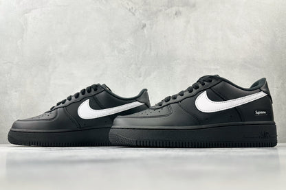 Supreme × Nike Air Force 1 Low "Black/White"