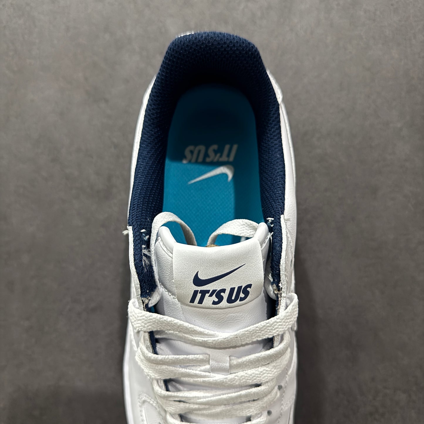 Lil Yachty × Nike Us Force 1 (Air Force 1) Low "White and Midnight Navy"