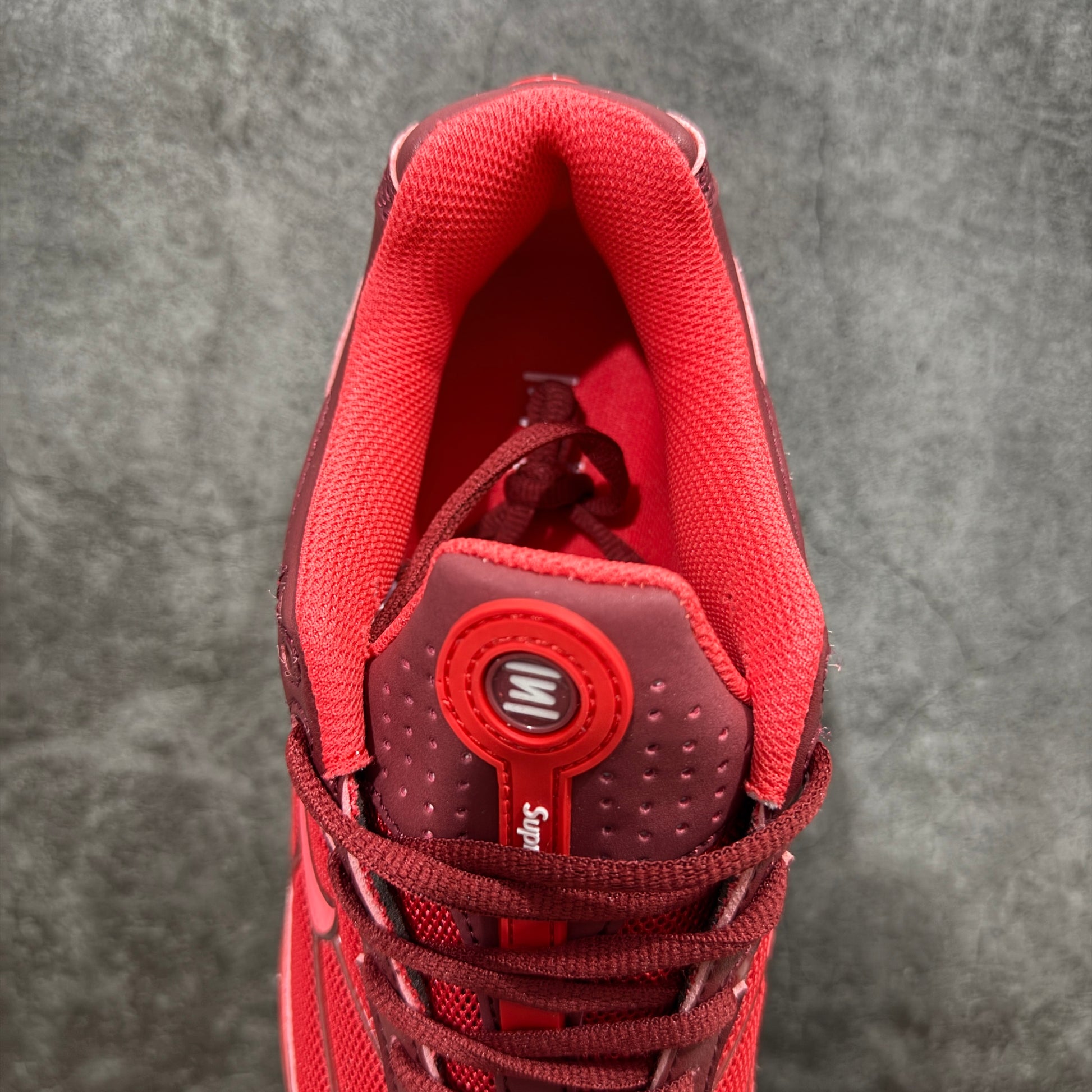 Supreme × Nike Shox Ride 2 "Speed Red/Siren Red-Barn"