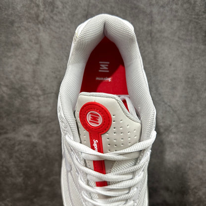 Supreme × Nike Shox Ride 2 "White/Grey Fog/Flat Platinum"