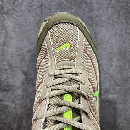 Supreme × Nike Shox Ride 2 "Neutral Olive/Electric Green-Pilgrim"
