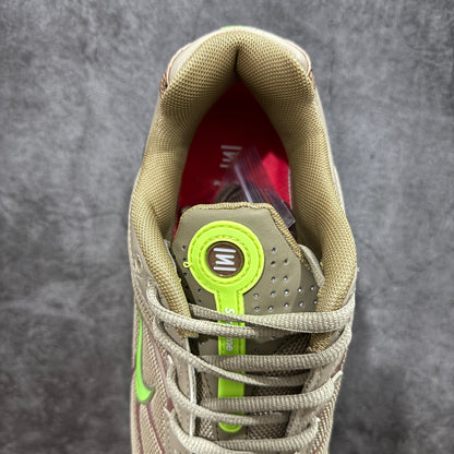 Supreme × Nike Shox Ride 2 "Neutral Olive/Electric Green-Pilgrim"