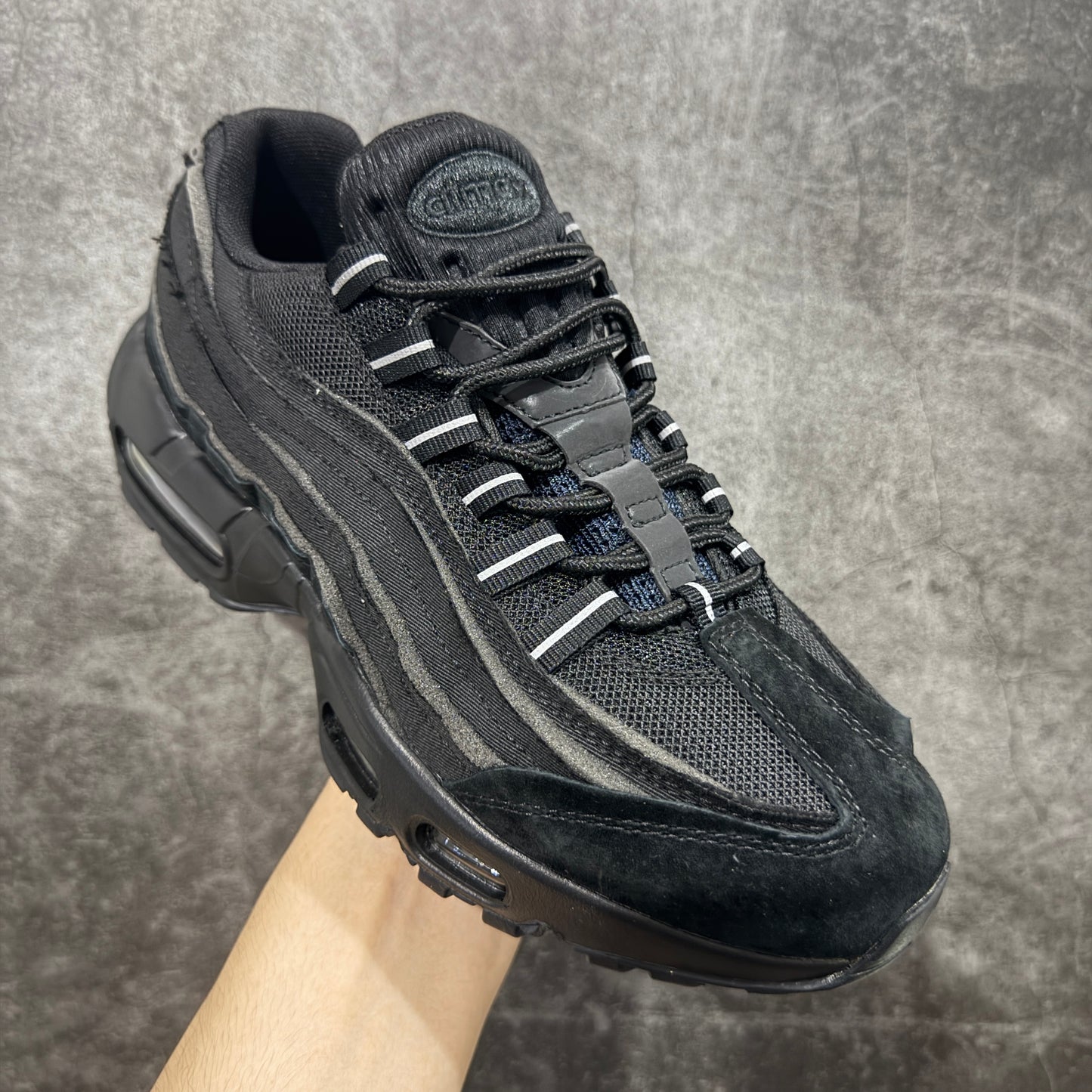 COMME des GARÇONS × Nike Air Max 95 "Black"