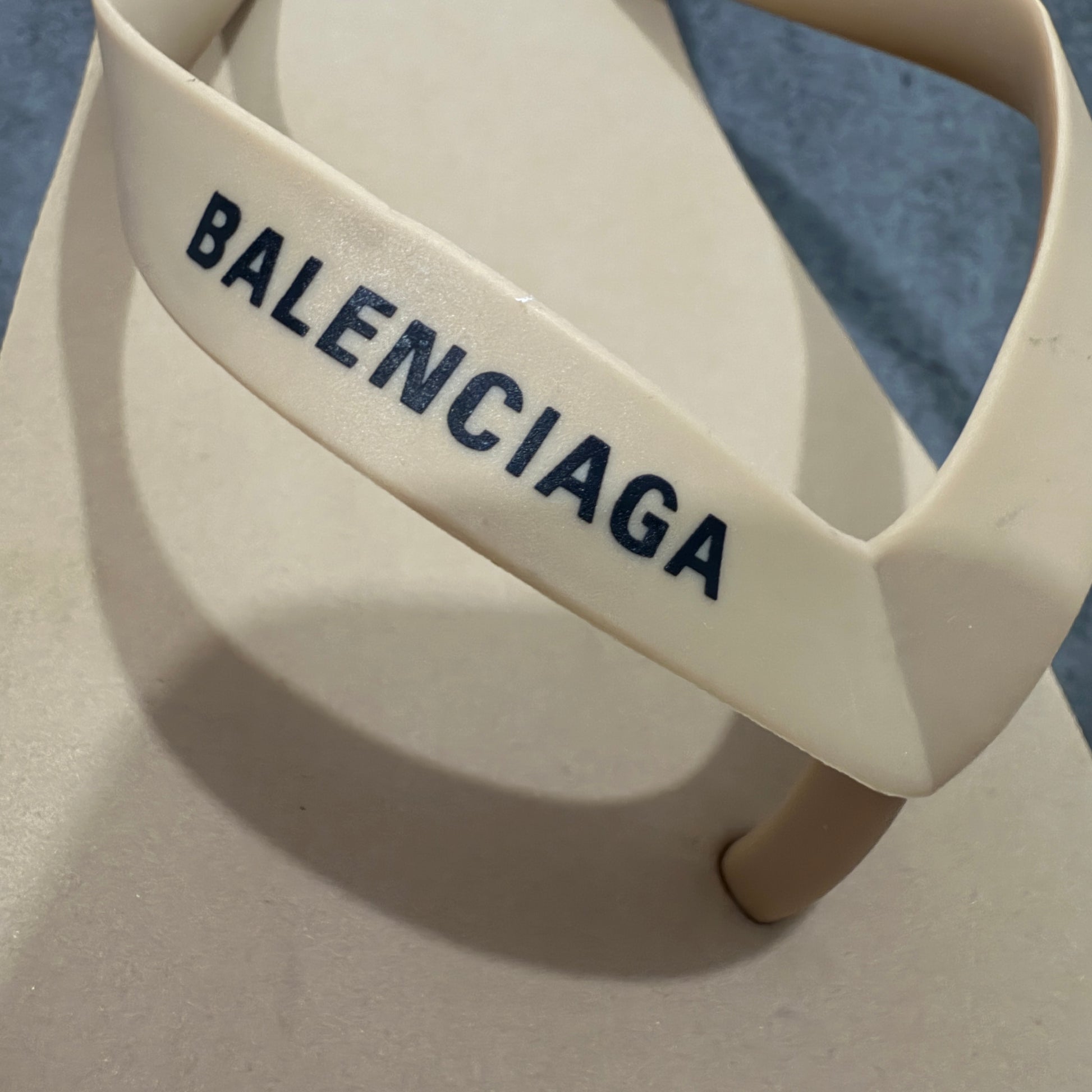 Balenciaga Logo Strappy Sandals