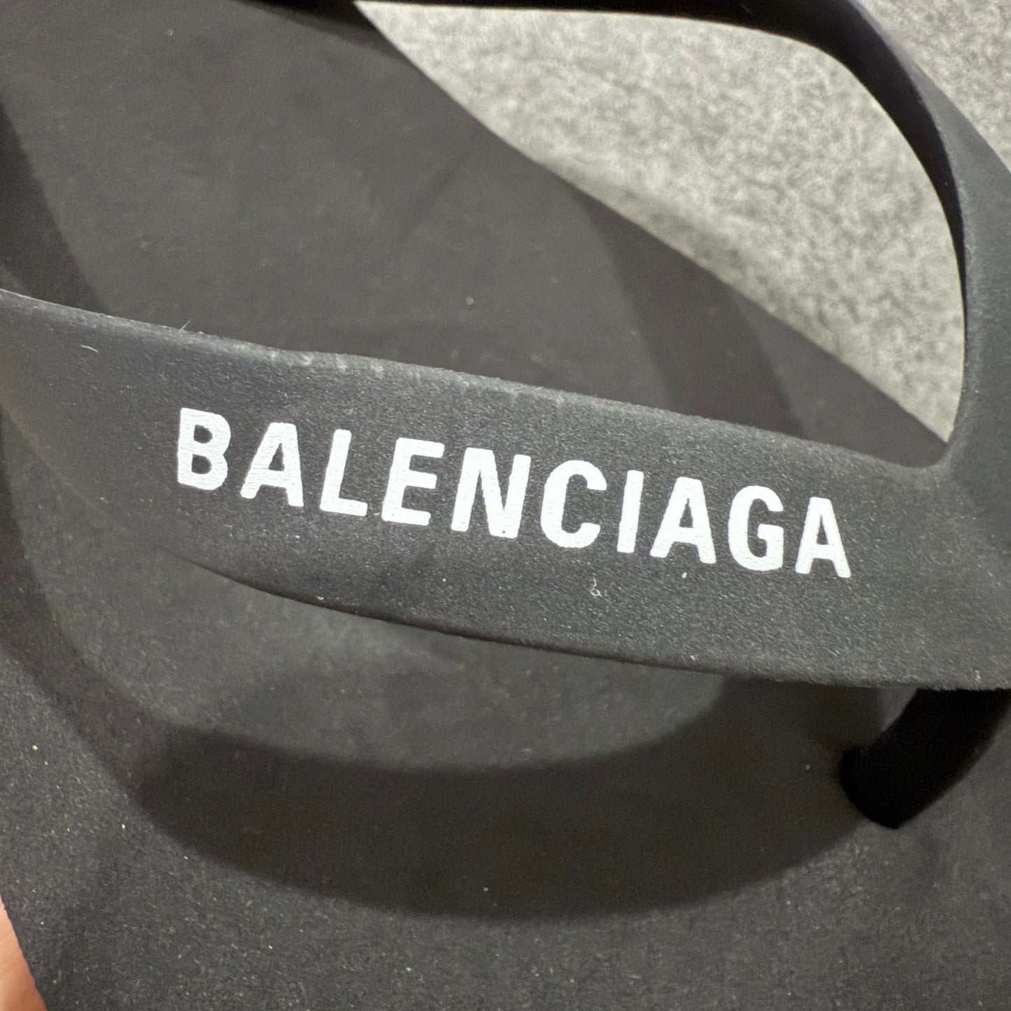 Balenciaga Logo Strappy Sandals