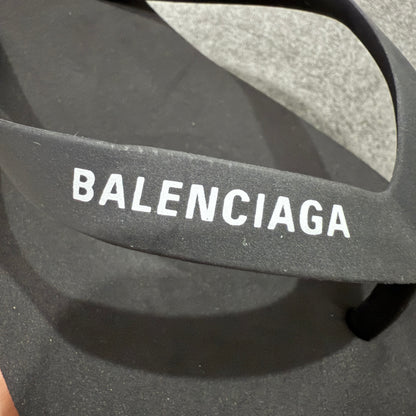 Balenciaga Logo Strappy Sandals