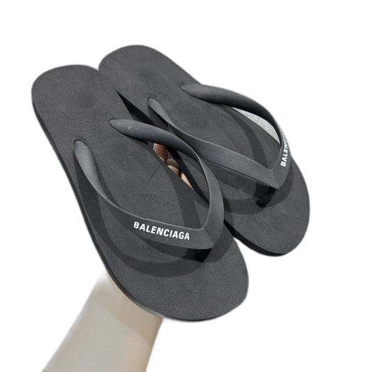 Balenciaga Logo Strappy Sandals