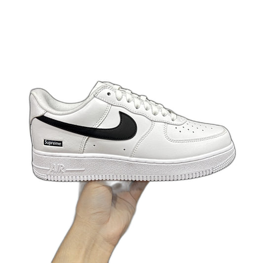Supreme × Nike Air Force 1 Low "White/Black"