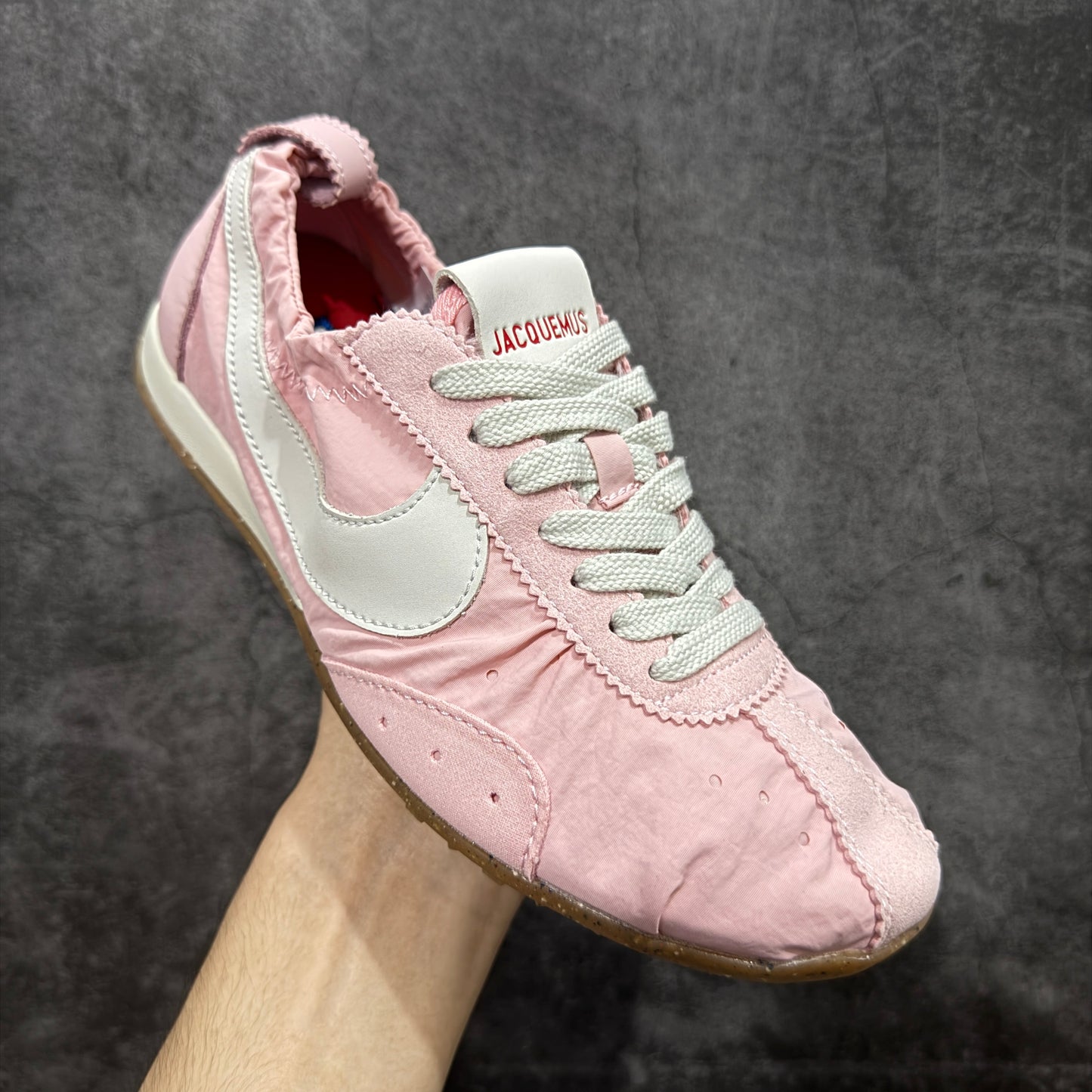 Jacquemus × Nike Women's Moon Shoe SP "Aluminum Pink"
