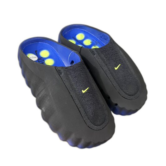 Nike Mind 001 Flyknit Slide Hyper Royal Black