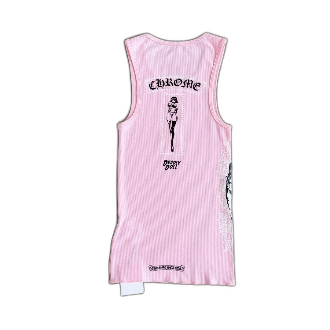 Chrome Hearts Deadly Doll tank top