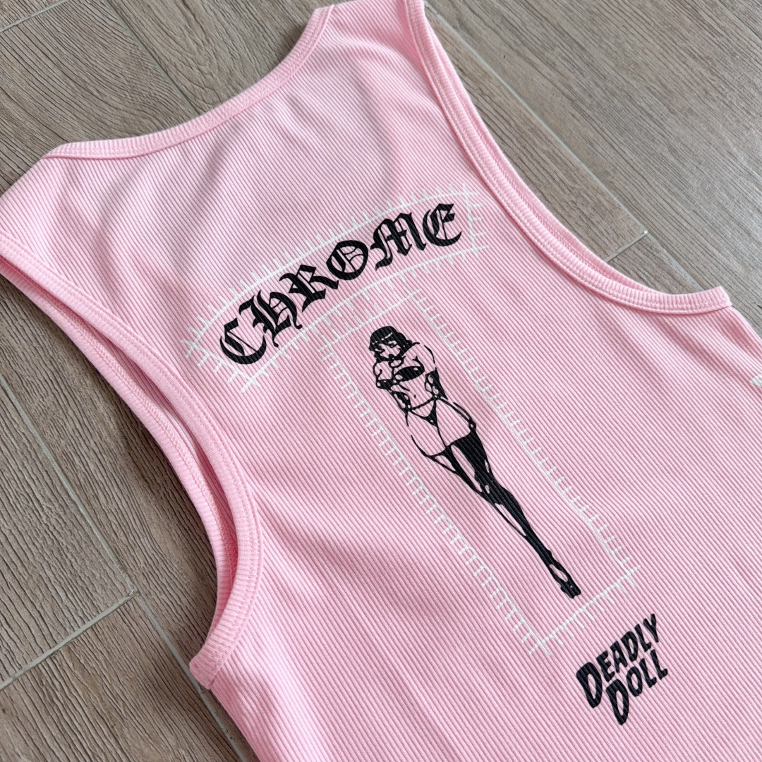 Chrome Hearts Deadly Doll tank top