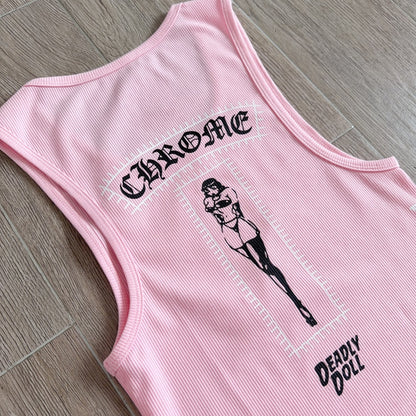 Chrome Hearts Deadly Doll tank top