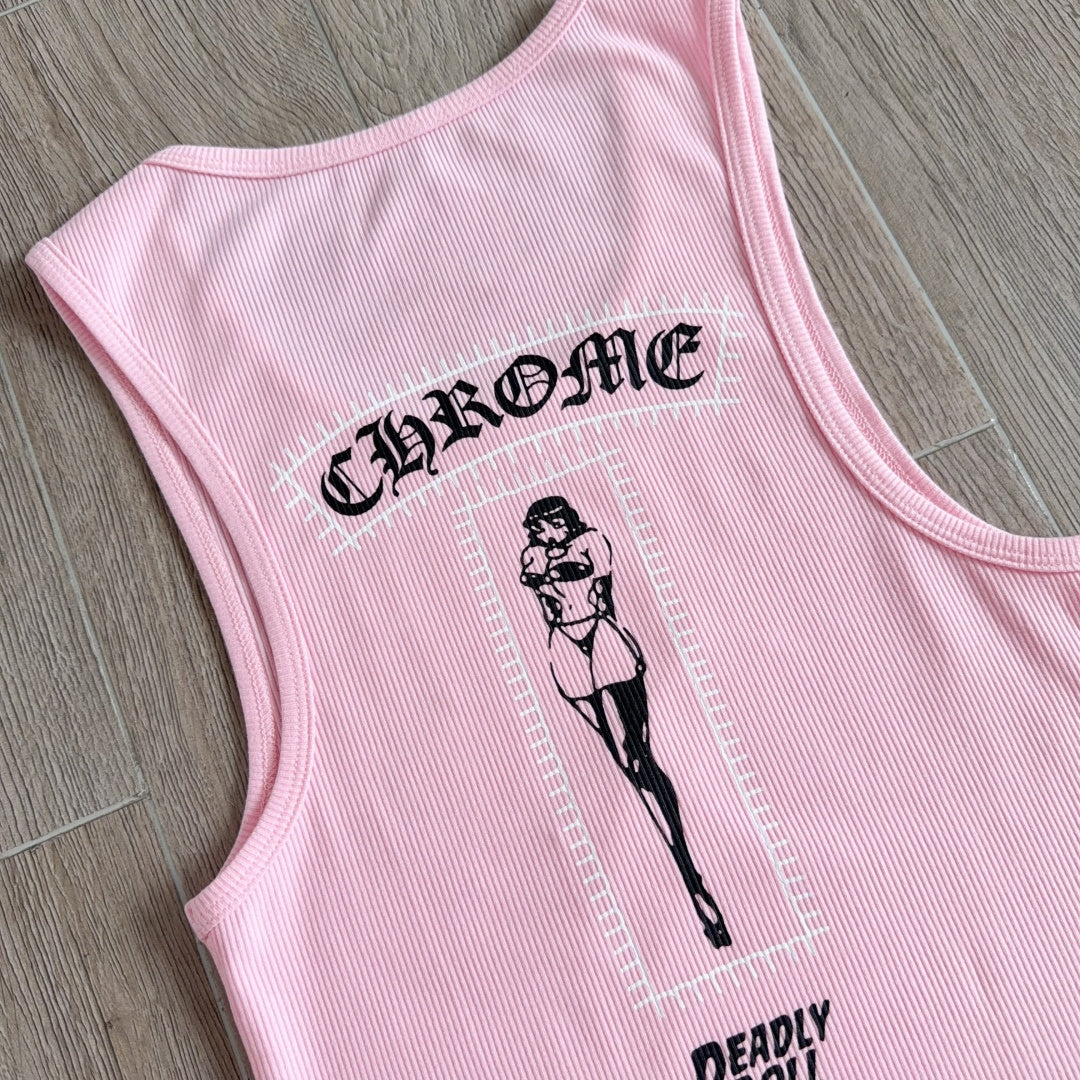 Chrome Hearts Deadly Doll tank top