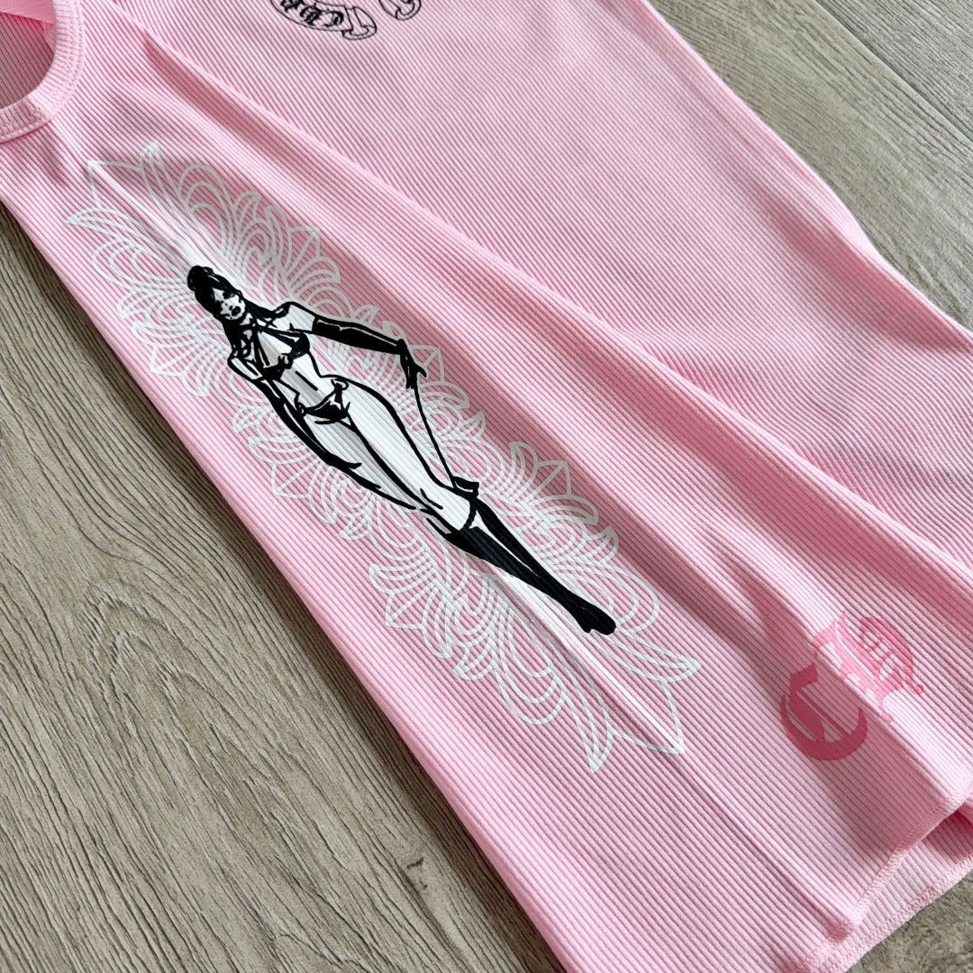 Chrome Hearts Deadly Doll tank top