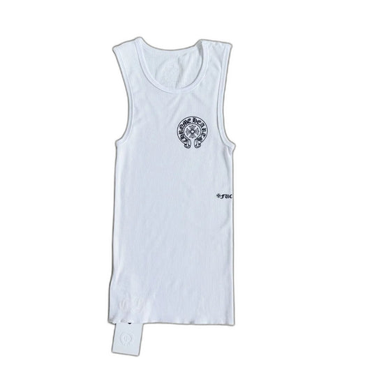 Chrome Hearts Horseshoe Logo Tank Top 'Black'