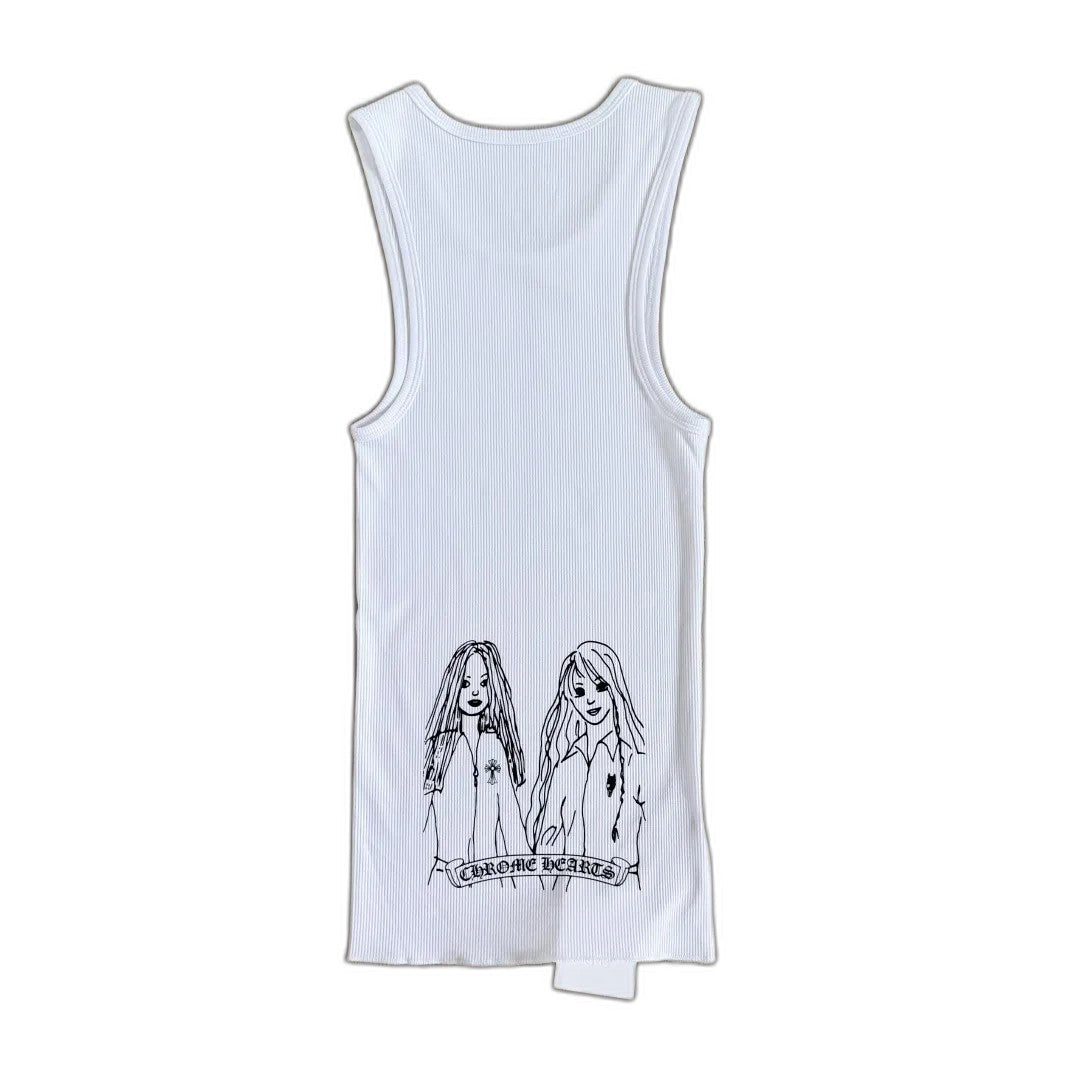 Chrome Hearts graphic print tank top